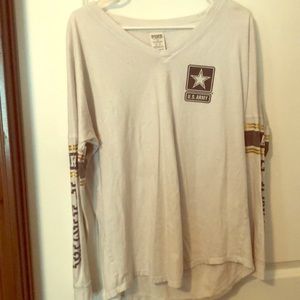 Pinky Long sleeve U.S. Army Tee